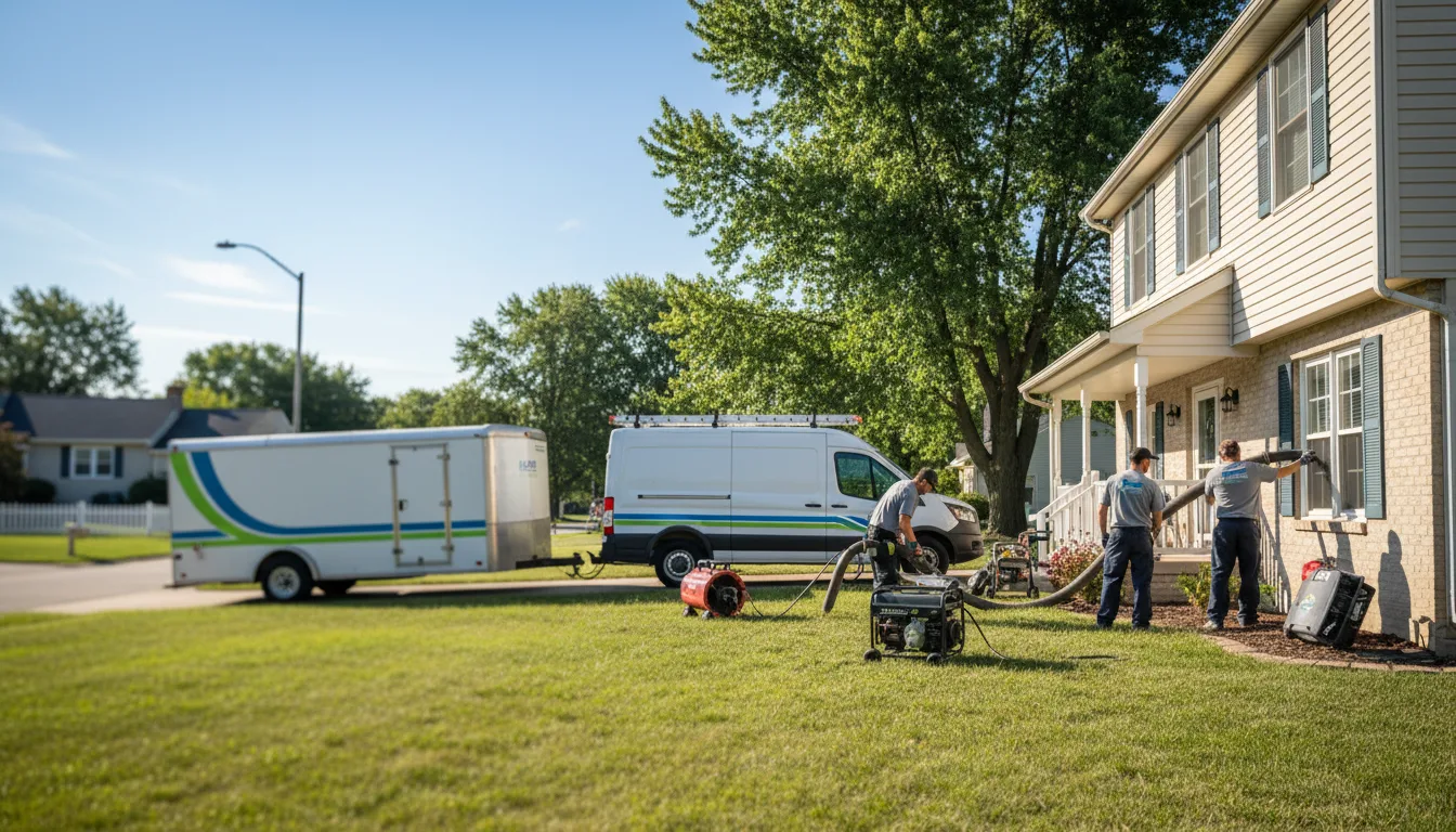 Flooded Basement Restoration And Cleanup With Repair in Recluse, WY near me